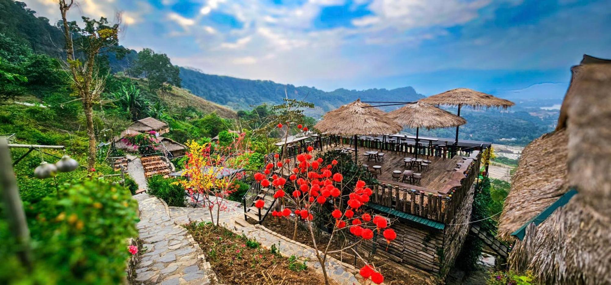 Ecolodge Ke Nenh Dien Bien Ban Hin Lom Exterior foto