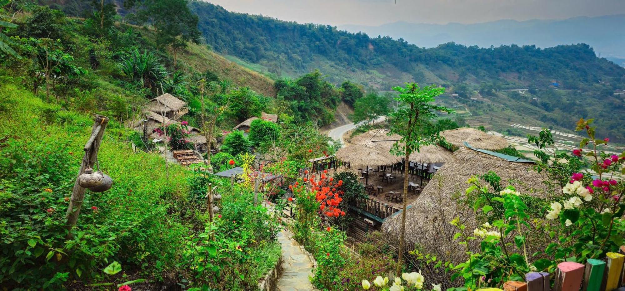 Ecolodge Ke Nenh Dien Bien Ban Hin Lom Exterior foto