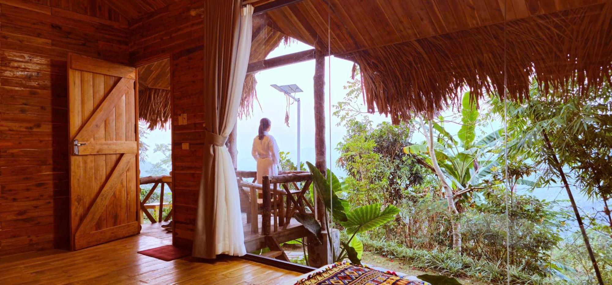 Ecolodge Ke Nenh Dien Bien Ban Hin Lom Exterior foto
